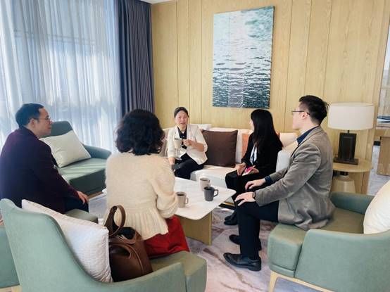 會議室洽談